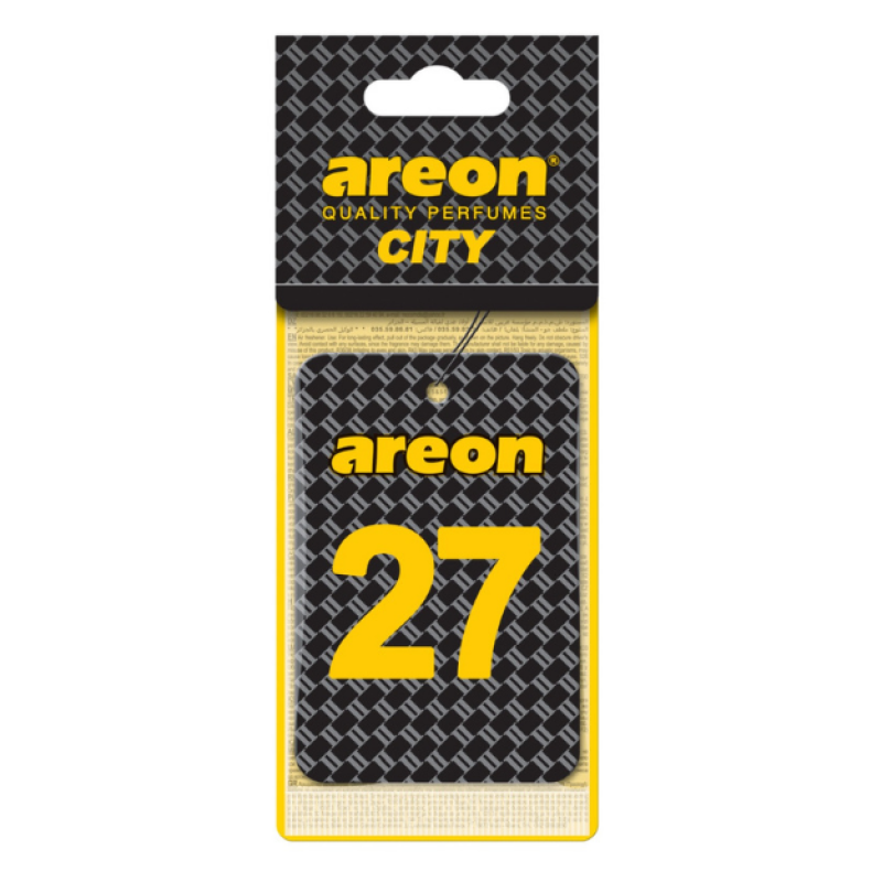 Areon City Vanilla Black 27 Oto Araç Kokusu