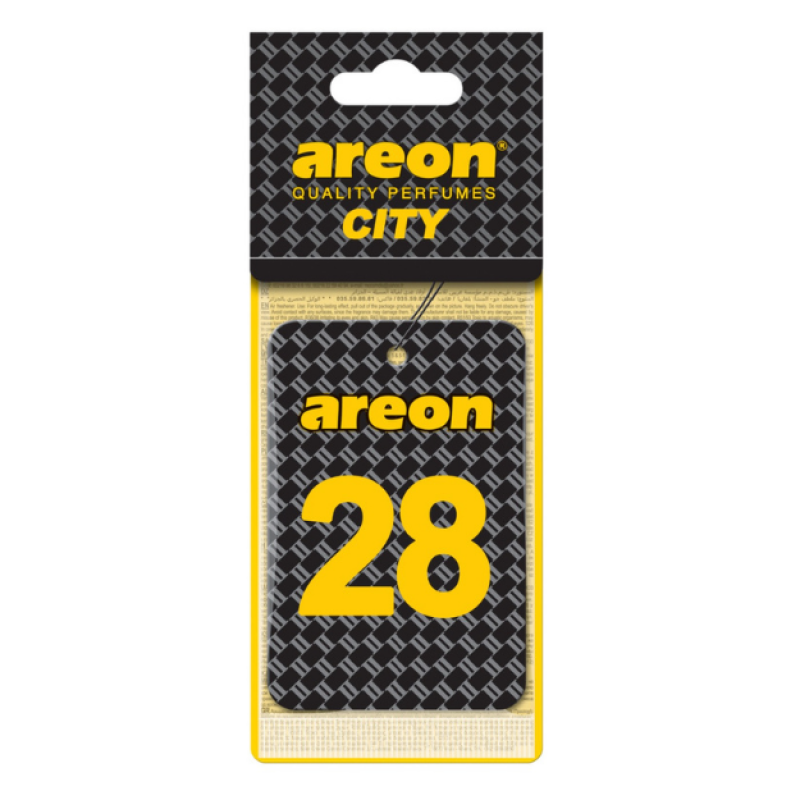Areon City Vanilla Black 28 Oto Araç Kokusu