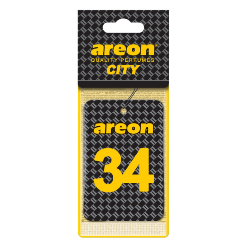 Areon City Vanilla Black 34 Oto Araç Kokusu