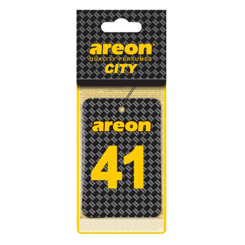 Areon City Vanilla Black 41 Oto Araç Kokusu