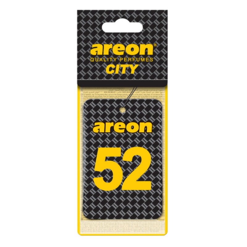 Areon City Vanilla Black 52 Oto Araç Kokusu