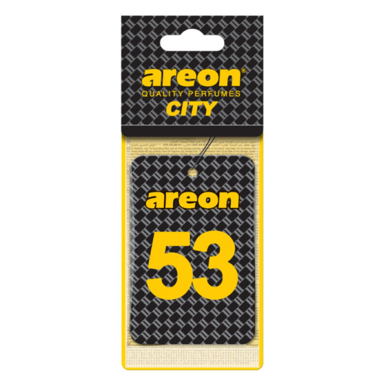 Areon City Vanilla Black 53 Oto Araç Kokusu