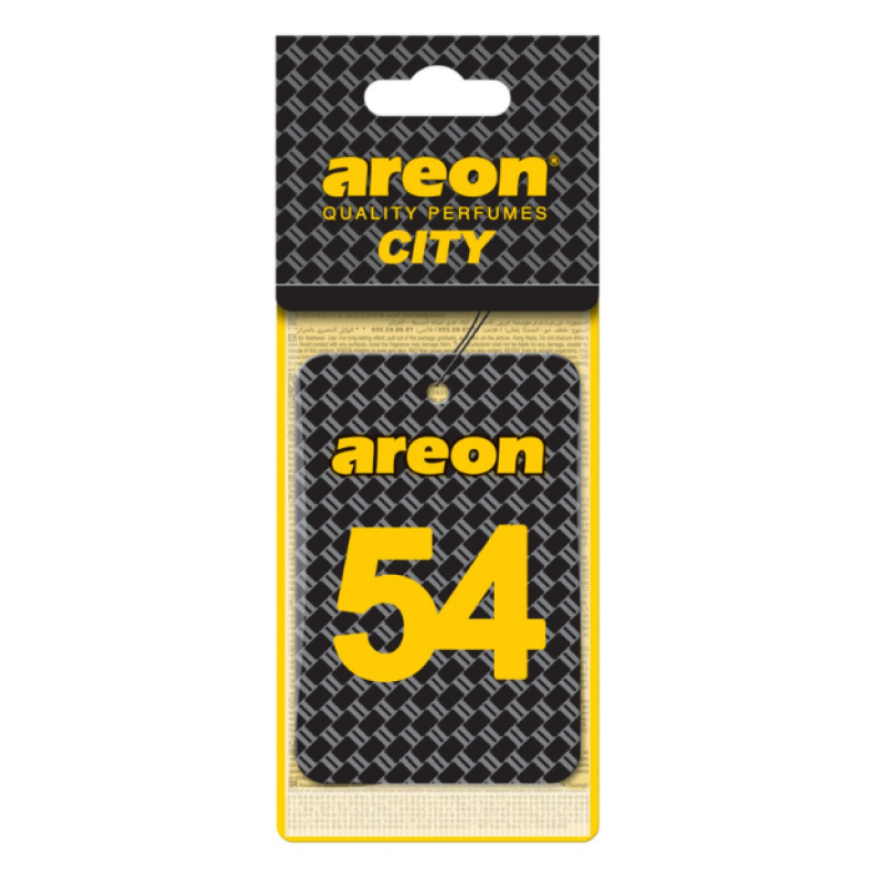 Areon City Vanilla Black 54 Oto Araç Kokusu