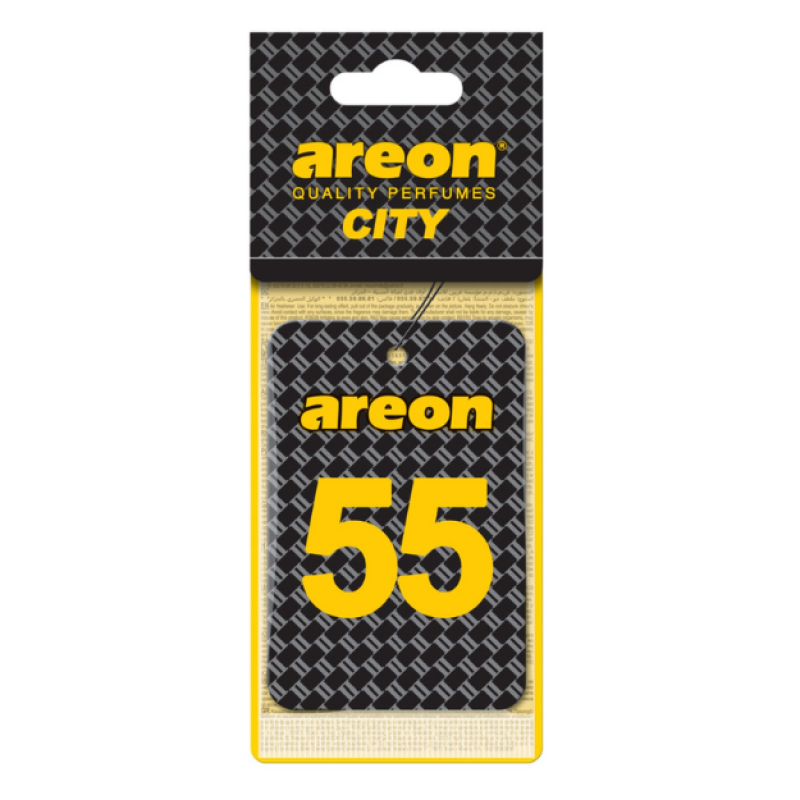 Areon City Vanilla Black 55 Oto Araç Kokusu