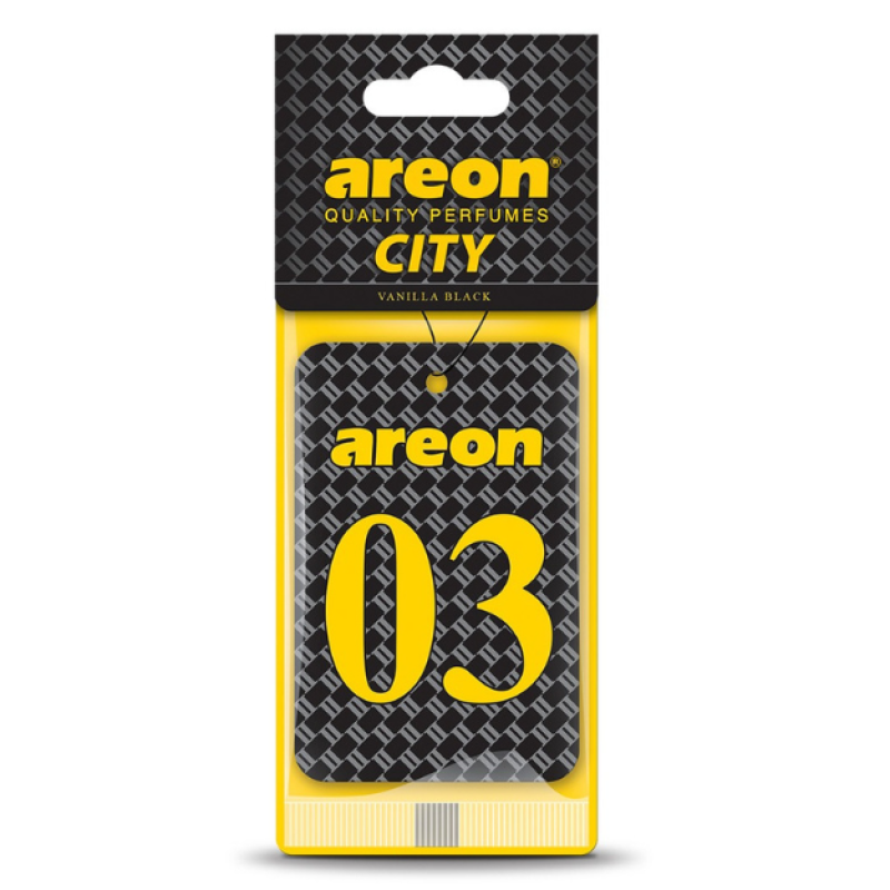 Areon City Vanilla Black 03 Oto Araç Kokusu