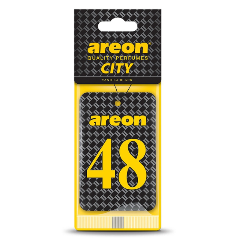 Areon City Vanilla Black 48 Oto Araç Kokusu